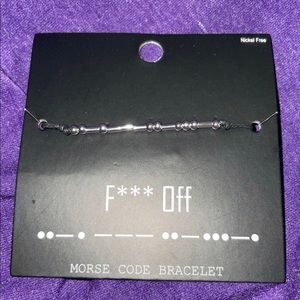 Unique Morse Code Bracelet